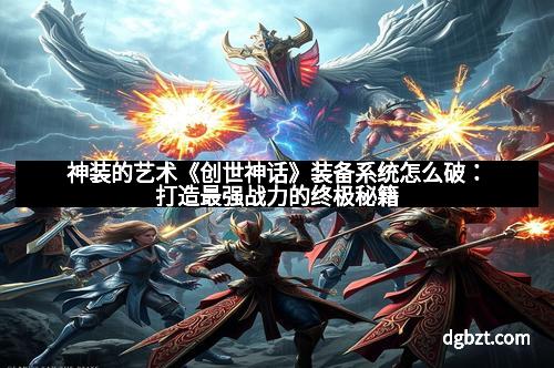 神装的艺术《创世神话》装备系统怎么破：打造最强战力的终极秘籍